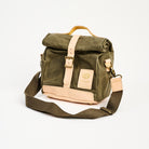 Insulated Field Bag in Olive on a white background at Addison West