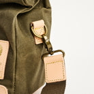 Insulated Field Bag in Olive on a white background at Addison West