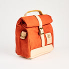 Insulated Field Bag in Hunter Orange on a white background at Addison West