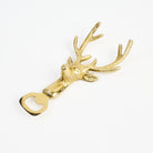 Stag Head Bottle Opener on a white background at Addison West
