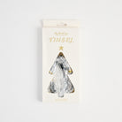 Silver Tinsel on a white background at Addison West