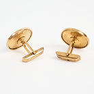 Vintage Skier Cufflinks on a white background at Addison West