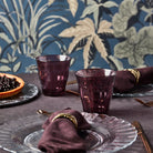 Duralex Le Picardie® Plum Glass Tumbler on a table at Addison West