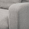 Close up of Denly I 69 X 38.25 X 34.5 Flint Gray Slipcover Two Seater Sofa