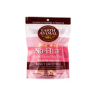 Earth Animal No-Hide Salmon Recipe Dog Chews packaging on a white background