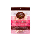 Earth Animal No Hide Salmon Recipe dog and cat chews packaging on a white background