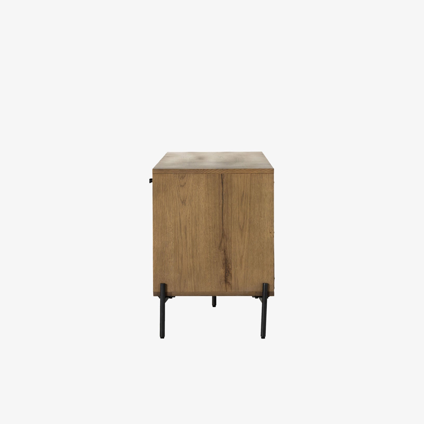 Four Hands Eaton Media Cabinet in Amber Oak Resin - Addison West 