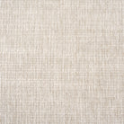 Close up of Elle Rounded Caneback Medium Brown Wood with Oatmeal Fabric Counter on a white background