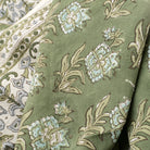 Elowen Block Print Tablecloth on a table at Addison West