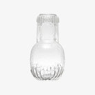 Emily Embossed Glass Carafe and Cup Set - Addison West 