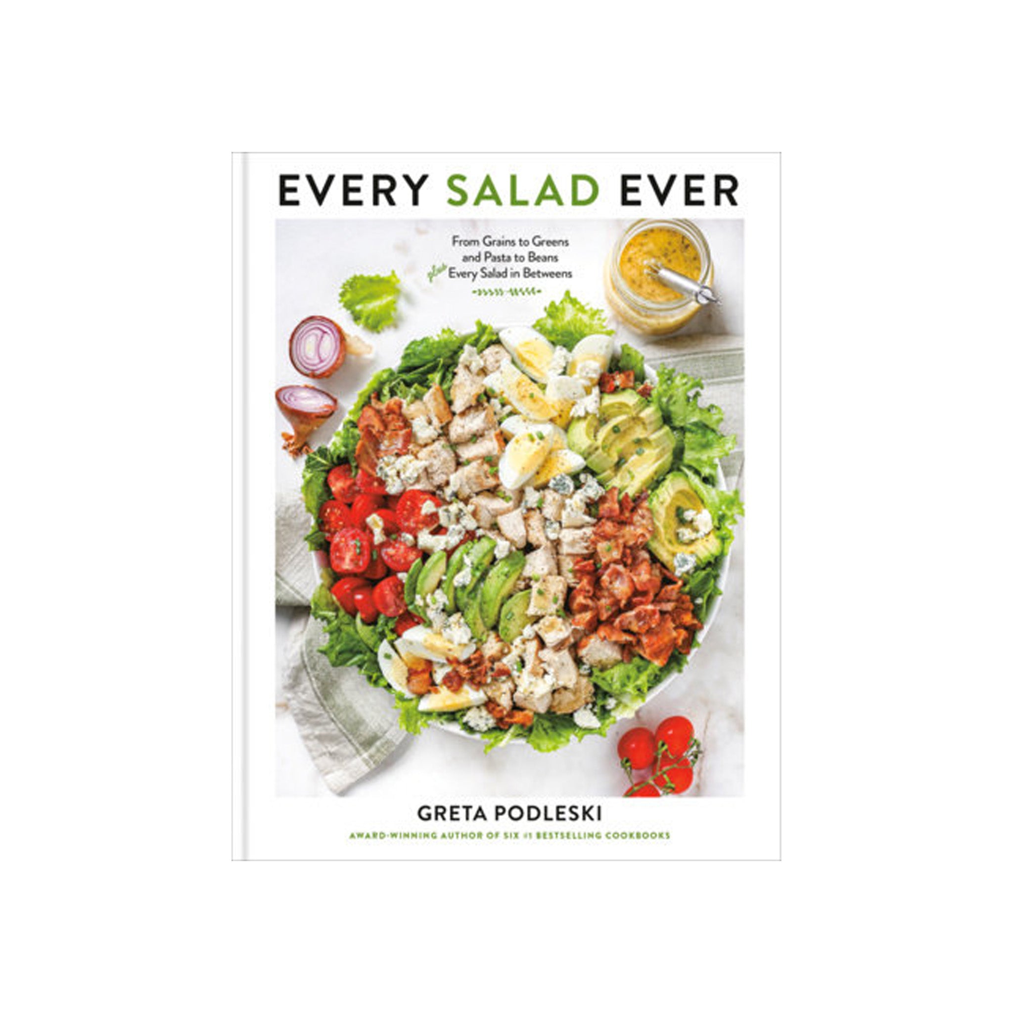 Every Salad Ever by Greta Podleski on a white background at Addison West