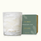 Frasier Fir Tidings Boxed Candle 6.5oz on a white background at Addison West