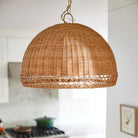 Woven Augusta Pendant on a white background at Addison West