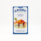Caddy Classics Fairway Oasis premium golf tees packaging on a white background