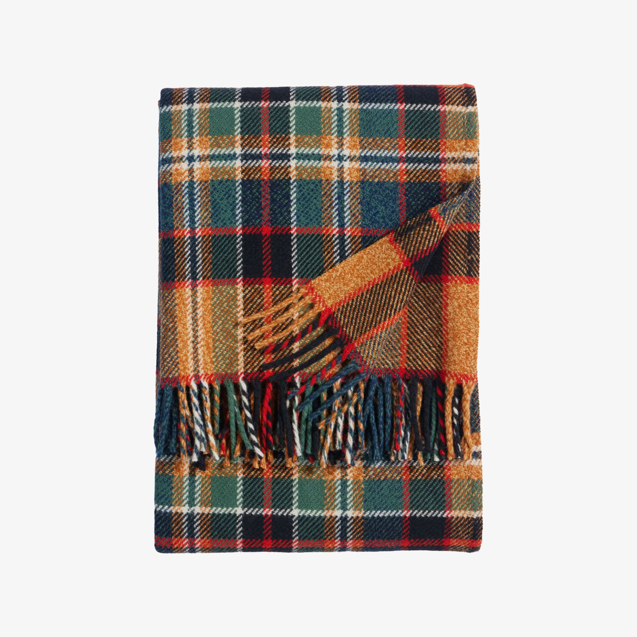 Pendleton Fireside Throw Blanket in Sycamore Gold & Green