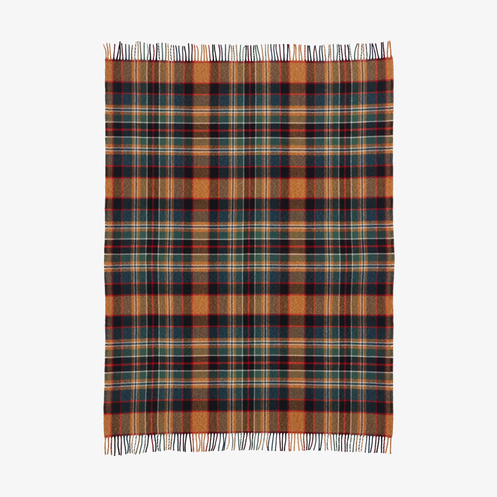 Pendleton Fireside Throw Blanket in Sycamore Gold & Green
