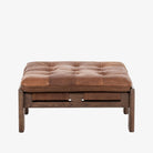 Four Hands Halston Ottoman In Heirloom Sienna - Addison West 