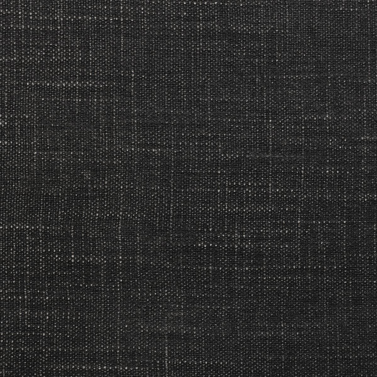 Close up of Four Hands Amelia Oval Nightstand in Black Linen  at Addison West