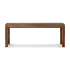 Four Hands Arturo Console Table in Natural Walnut Veneer on a white background