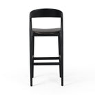 Four Hands Bar Stool in Sonoma Black on a white background at Addison West