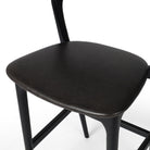 Four Hands Bar Stool in Sonoma Black on a white background at Addison West