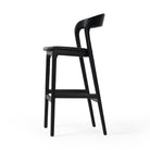 Four Hands Bar Stool in Sonoma Black on a white background at Addison West