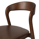 Four Hands Bar Stool in Sonoma Coco on a white background at Addison West