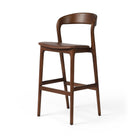 Four Hands Bar Stool in Sonoma Coco on a white background at Addison West