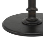 Four Hands Barron End Table in Dark Reclaimed on white background at Addison West.