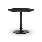 Four Hands Barron End Table in Dark Reclaimed on white background at Addison West.