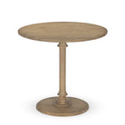 Four Hands Barron End Table in Light Mixed Reclaimed on white background at Addison West.