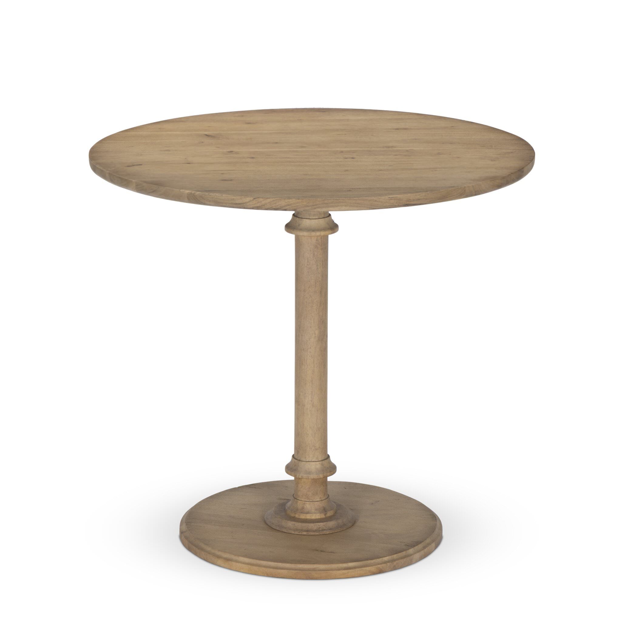 Four Hands Barron End Table in Light Mixed Reclaimed on white background at Addison West.