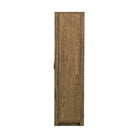 Side of Four Hands Bedford Cabinet in Warm Natural Oak Veneer on a white background at Addison West