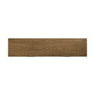 Top of Four Hands Bedford Media Console in Warm Natural Oak Veneer on a white background at Addison West