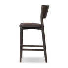 Four Hands Benton Counter Stool in Savile Flannel on a white background at Addison West