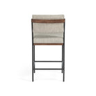 Four Hands Benton Counter Stool in Savile Flannel on white background at Addison West.