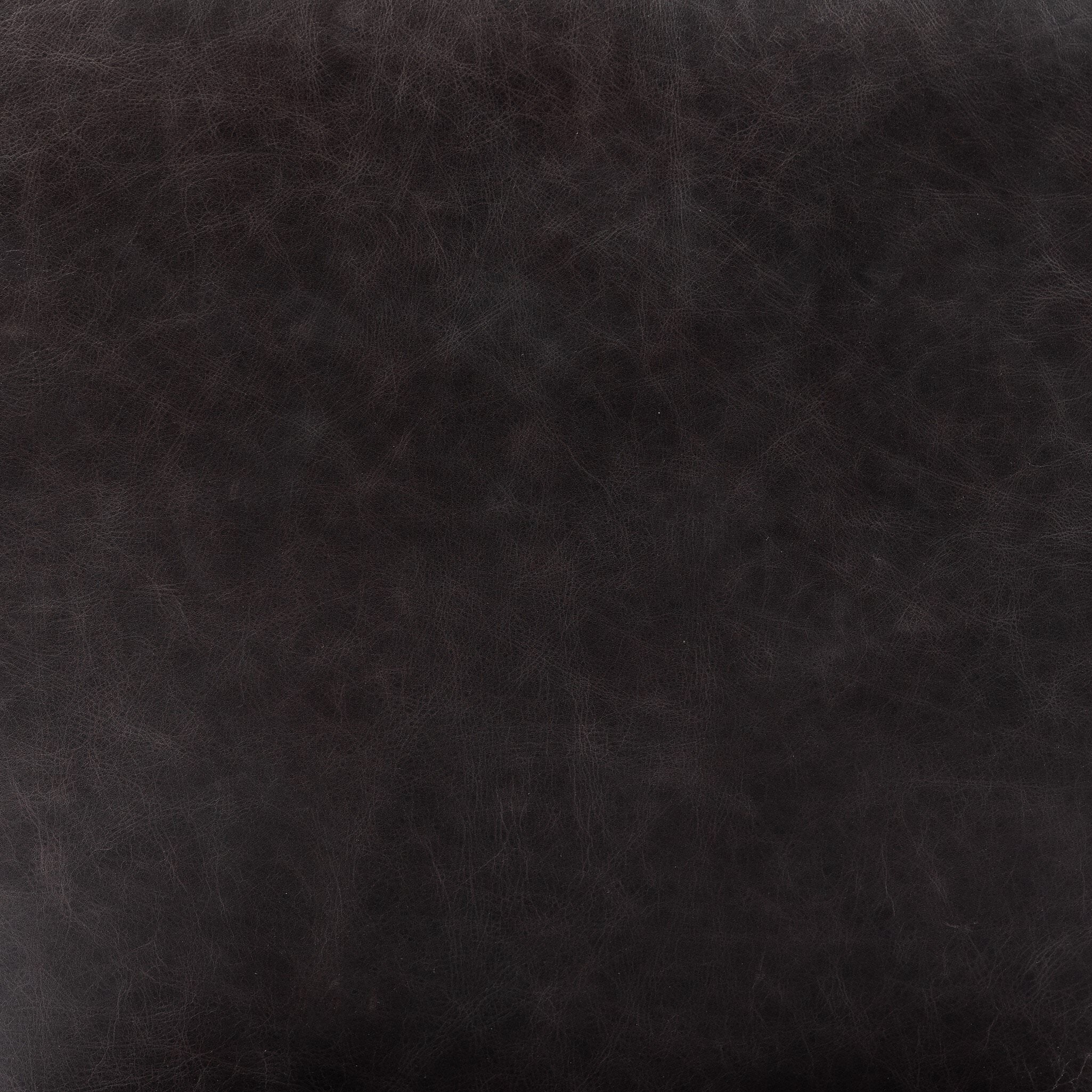 Close up of Four Hands Benton Counter Stool in Sonoma Black on white background at Addison West.