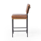 Four Hands Benton Counter Stool in Sonoma Chestnut on a white background at Addison West