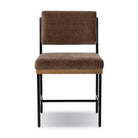 Four Hands Benton Dining Chair in Altair Mushroom on white background at Addison West.