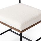 Four Hands Benton Dining Chair in Fayette Cloud on white background at Addison West.