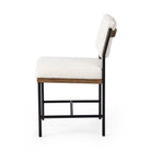Four Hands Benton Dining Chair in Fayette Cloud on white background at Addison West.