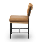 Four Hands Benton Dining Chair in Maestro Camel on white background at Addison West.