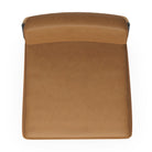 Four Hands Benton Dining Chair in Maestro Camel on white background at Addison West.