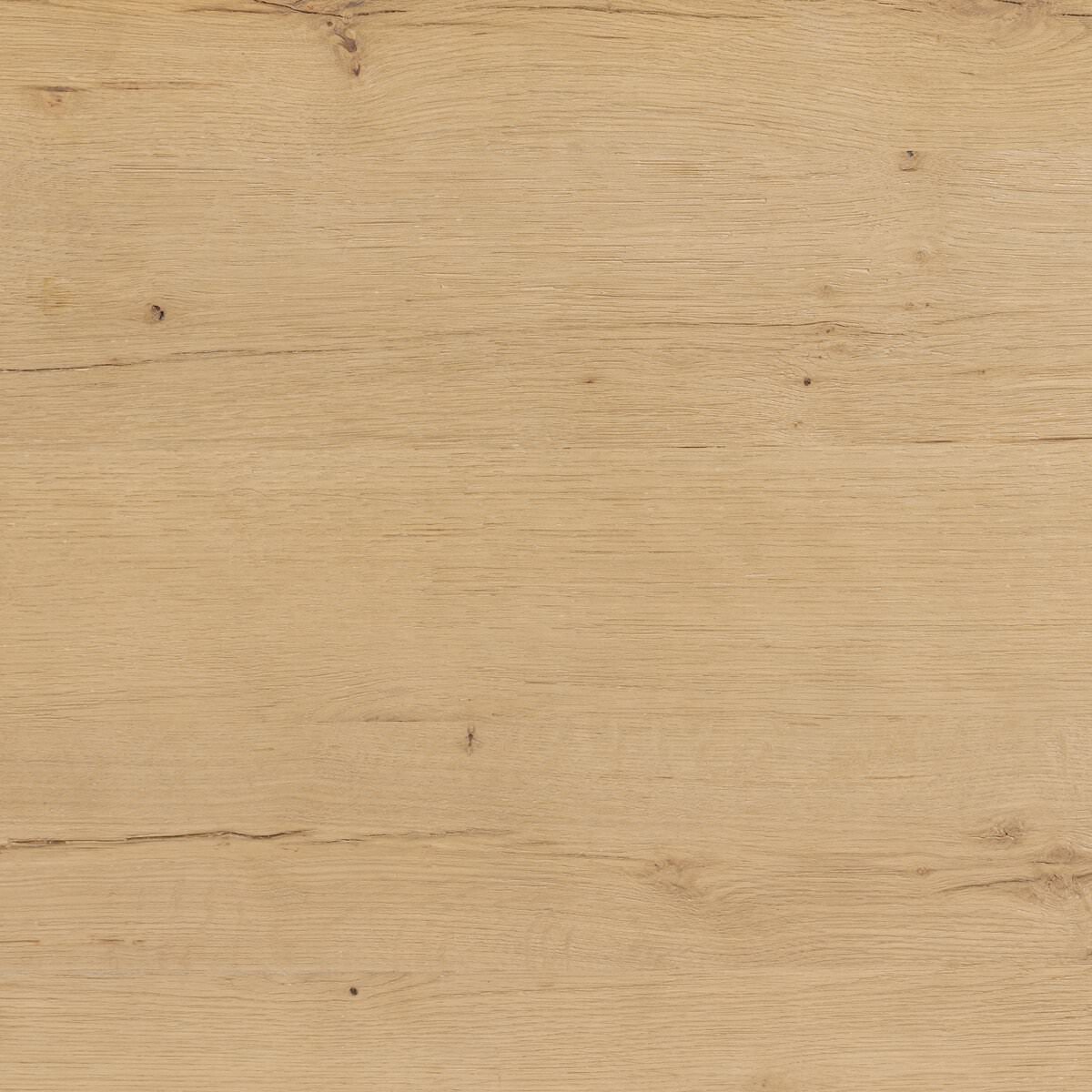 Close up of Four Hands Berke Desk in Aged Smoked Oak Veneer  at Addison West