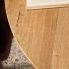 Four Hands Bibianna Oval Dining Table in Smoked Honey in dining room at Addison West.