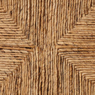 Close up of Four Hands Bovard Dining Chair in Stained Toasted Brown on a white background at Addison West