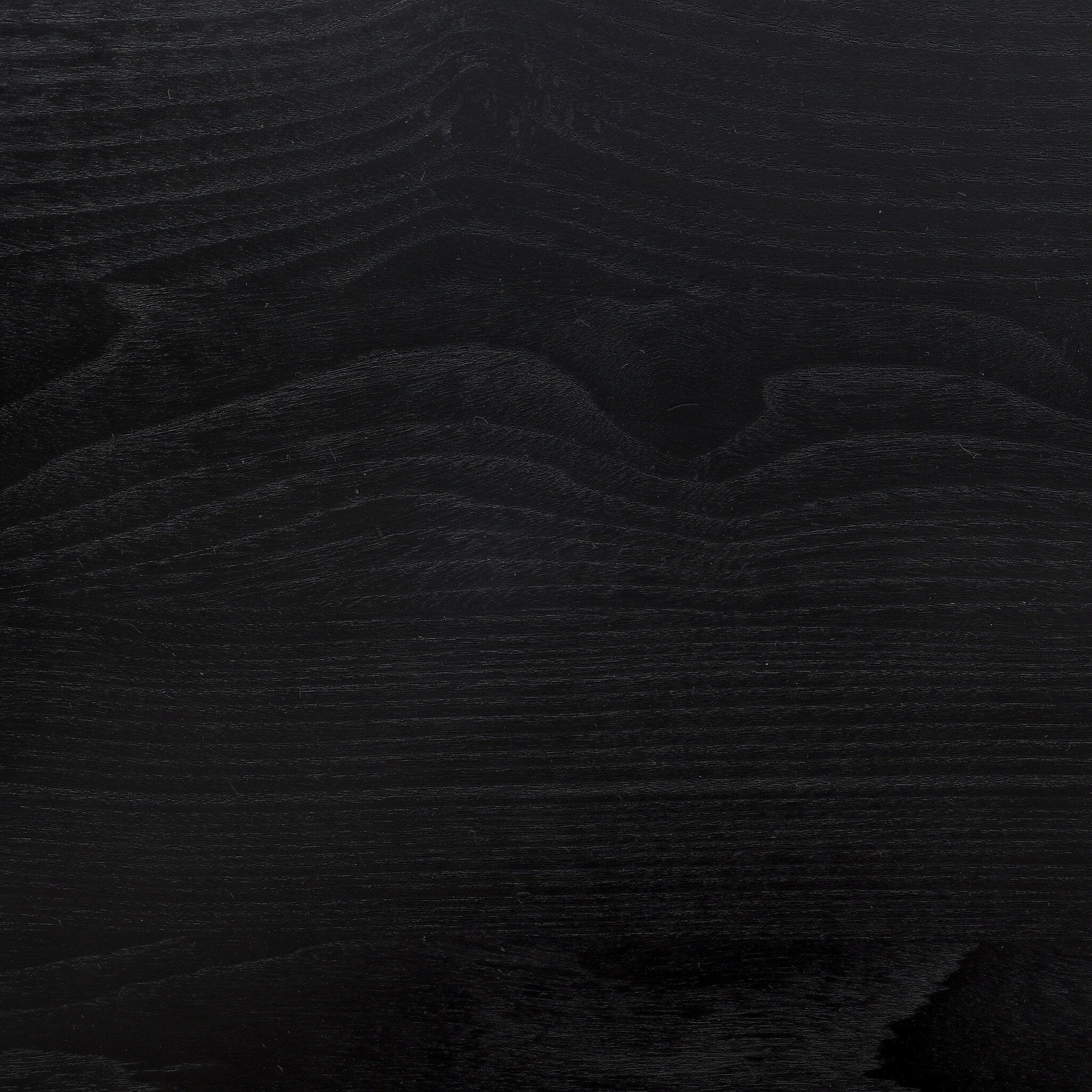 Four Hands Brailey End Table in Black Stained Sungkai on white background at Addison West.