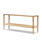 Four Hands Carmelo Console Table on a white background at Addison West
