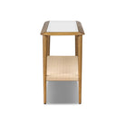 Four Hands Carmelo Console Table on a white background at Addison West