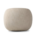 Back of Four Hands Channing Swivel Chair in Yuma Cream on a white background at Addison West